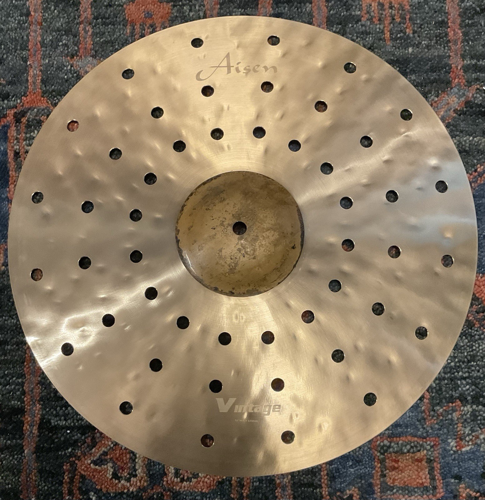 Aisen 18” Vintage Holy Crash Cymbal