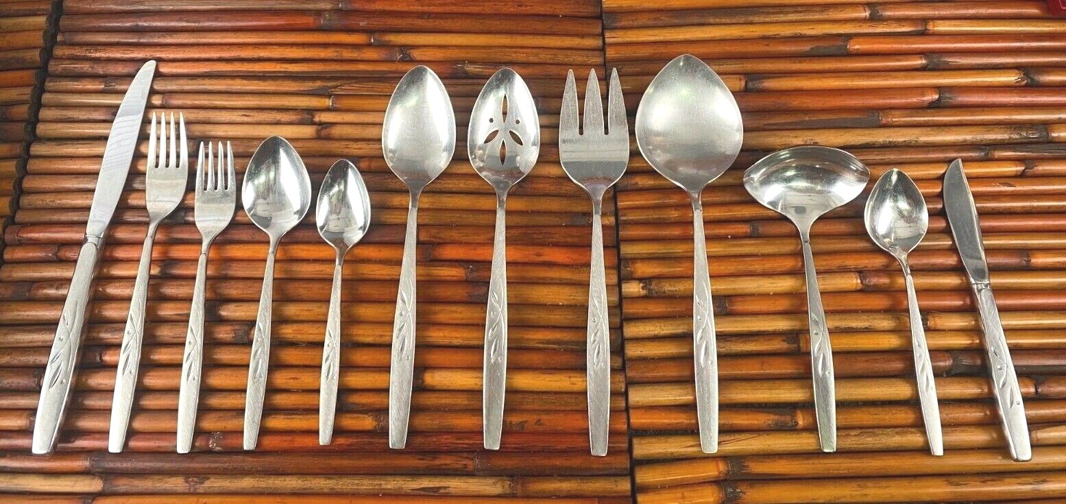 Oneida WILL O' WISP Stainless Brushed Flatware CUBE MINT! CHOOSE - CHOICE (CB)
