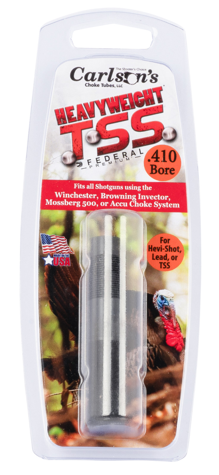 Carlson's TSS Turkey Choke Tube for 410 Winchester/Invector Turkey .385 38030