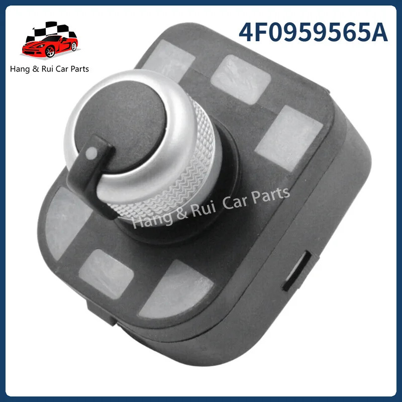 4F0959565A Side Mirror Switch Control Knob For Audi Q7 R8 A6 S6 TT S4 A4