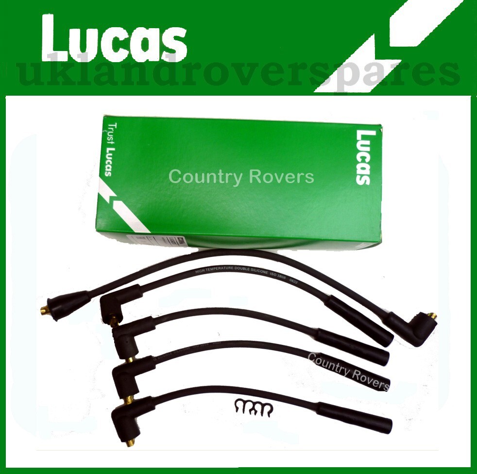 TRIUMPH SPITFIRE HT LEADS 4 CYLINDER LUCAS OEM IGNITION LEAD SET 1972 to 1980