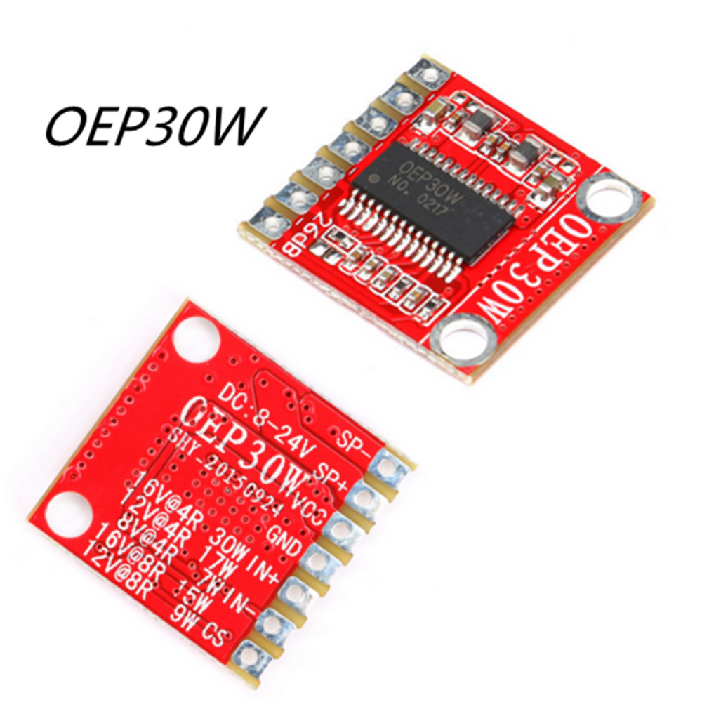 OEP30W Mono Digital Amplifier Board Module 30W DC 8-24V D Class