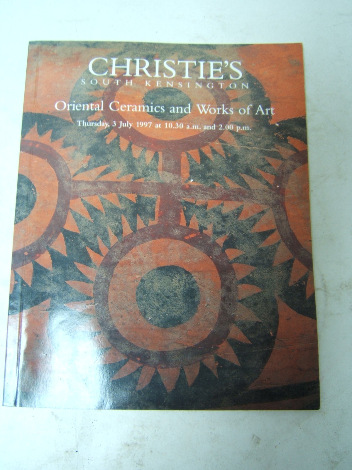 Christie's Oriental Ceramics and Works of Arm Catalog 1977