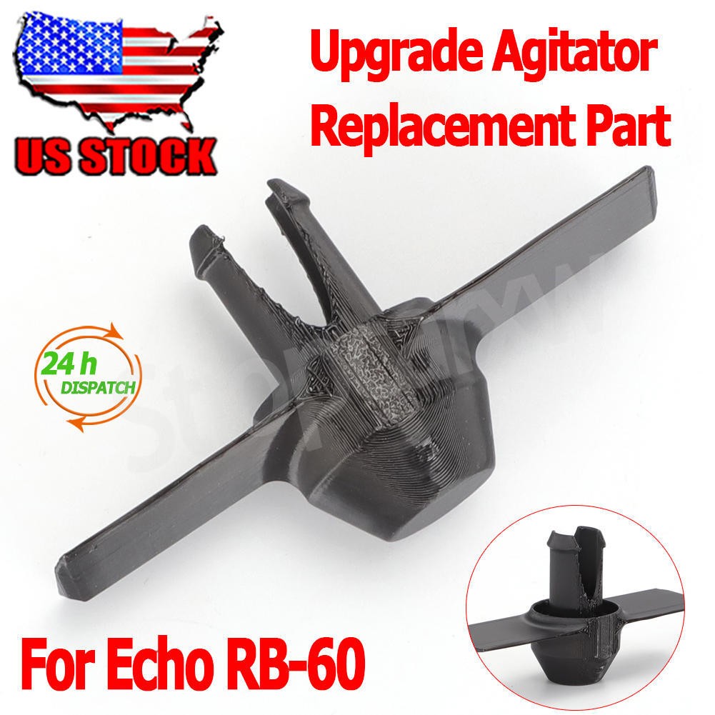 For Echo RB-60 Broadcast Spreader Upgrade Agitator Replacement Part Black USA