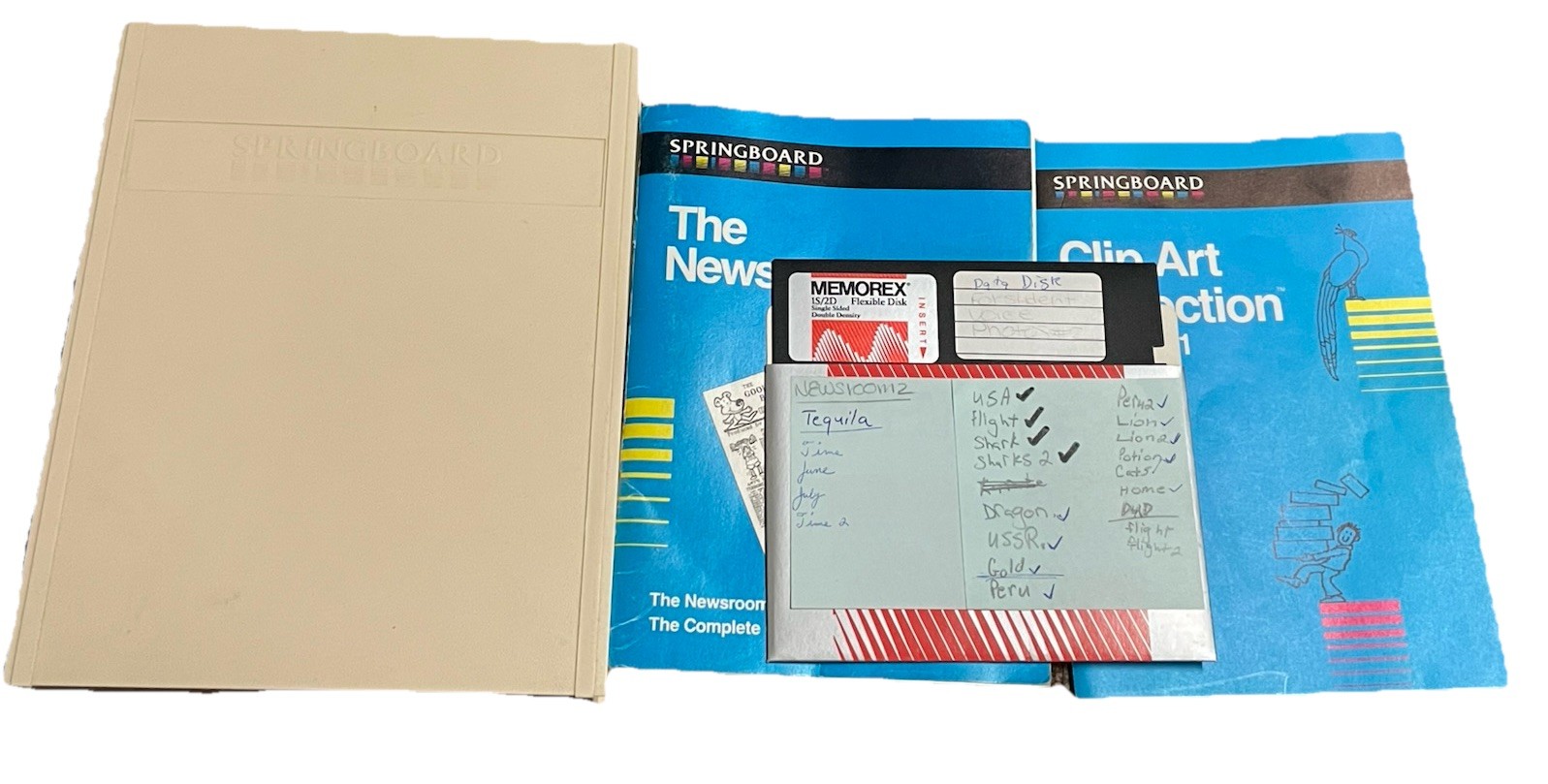 Vintage Clip Art Collection Volume 1 Software Use The Newsroom Commodore 64/128