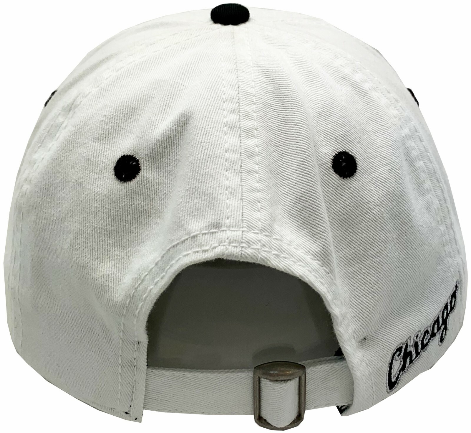 Chicago White Sox Heaven Dad's Buckle Back Hat White