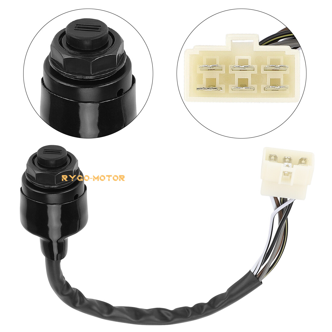 Ignition Switch & Key for Kawasaki Mule 500 550 2500 2510 2520 2010 2020 2030