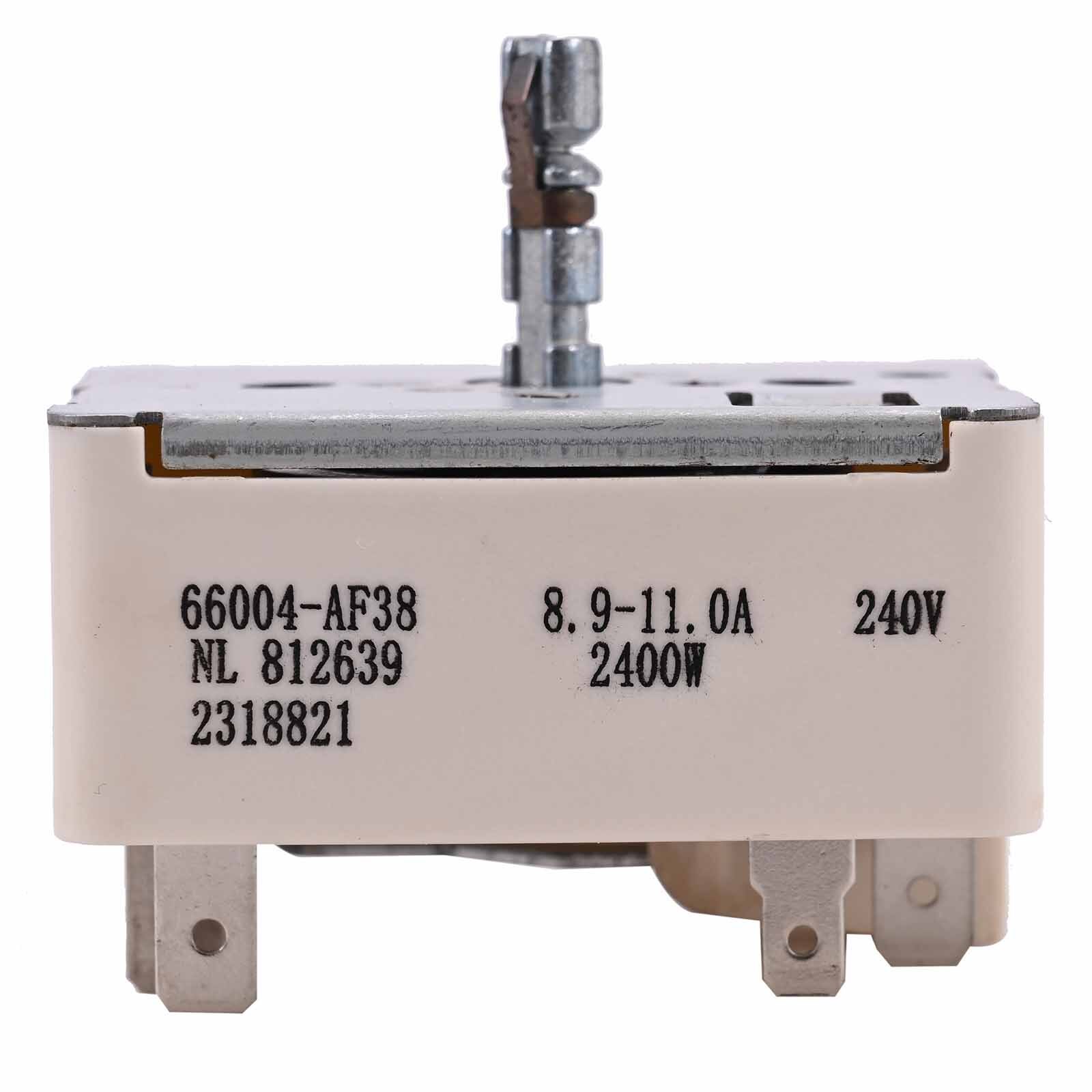 Range Burner Surface Element Infinite Control Switch WP3148953 Whirlpool 1532120
