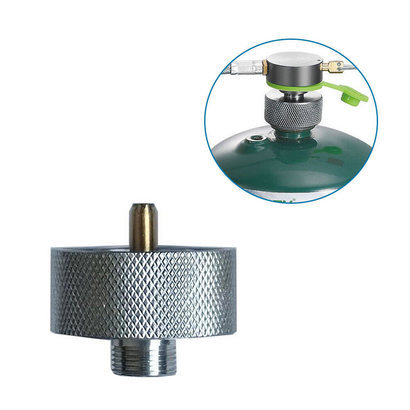 Camping Butane Gas Lantern Lamp Light Conversion Head O8C0