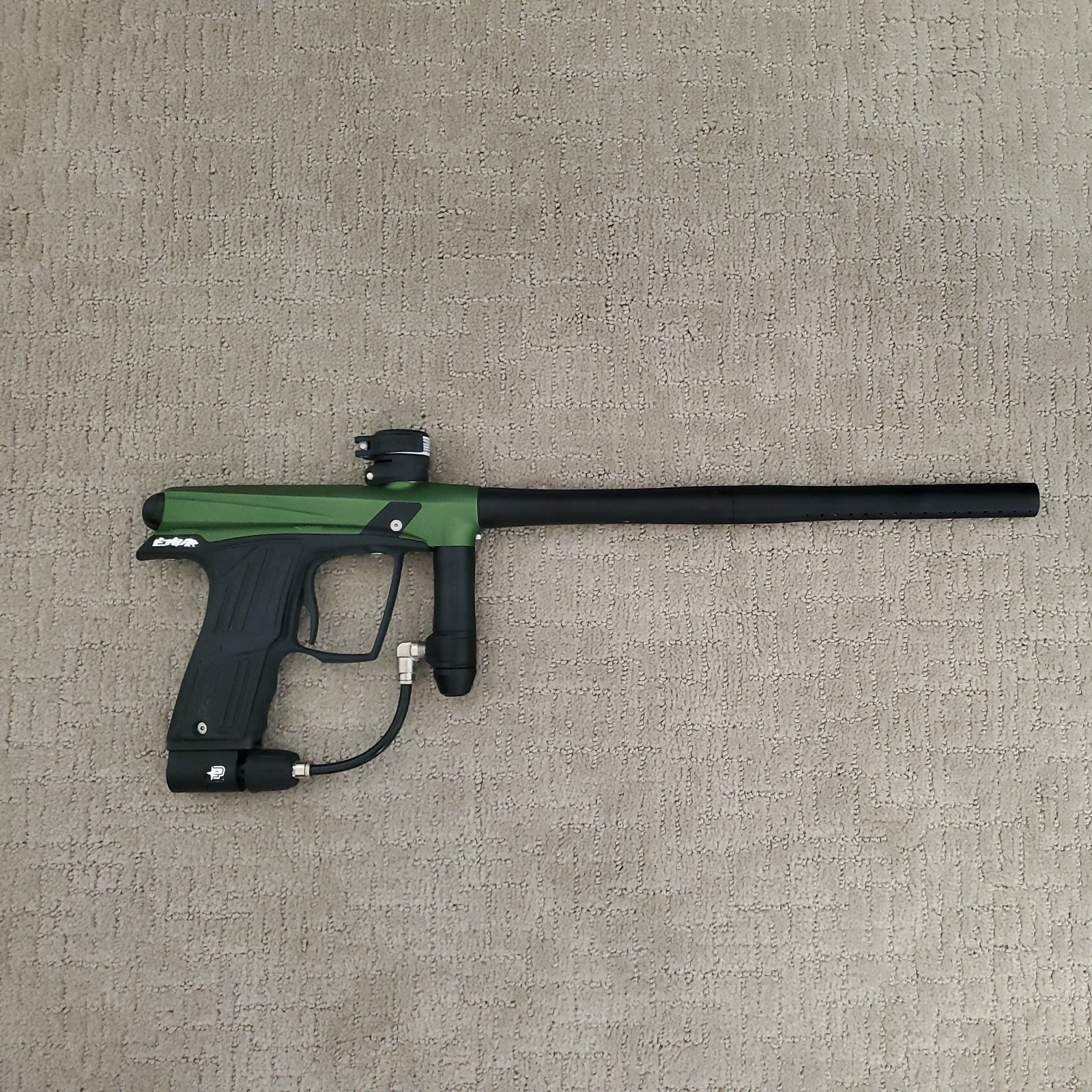 Planet Eclipse ETHA Paintball Speedball Marker Black/Green Gun OS