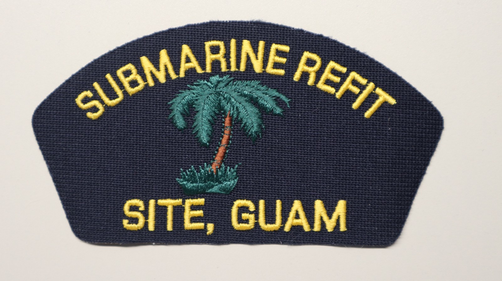 NEW US Navy Submarine Refit Site, Guam Embroidered Cap Military Patch