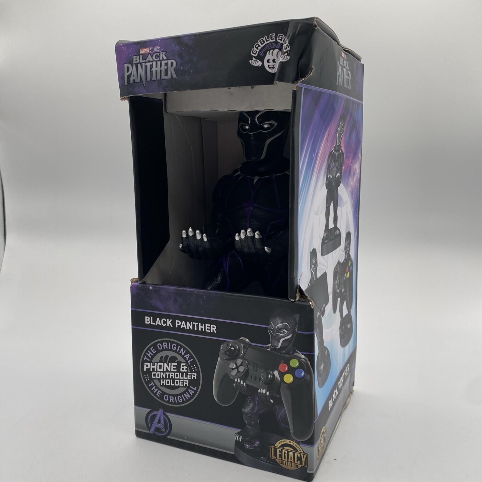 Marvel Comics Black Panther Gaming Controller Accessories Holder & Phone Holder