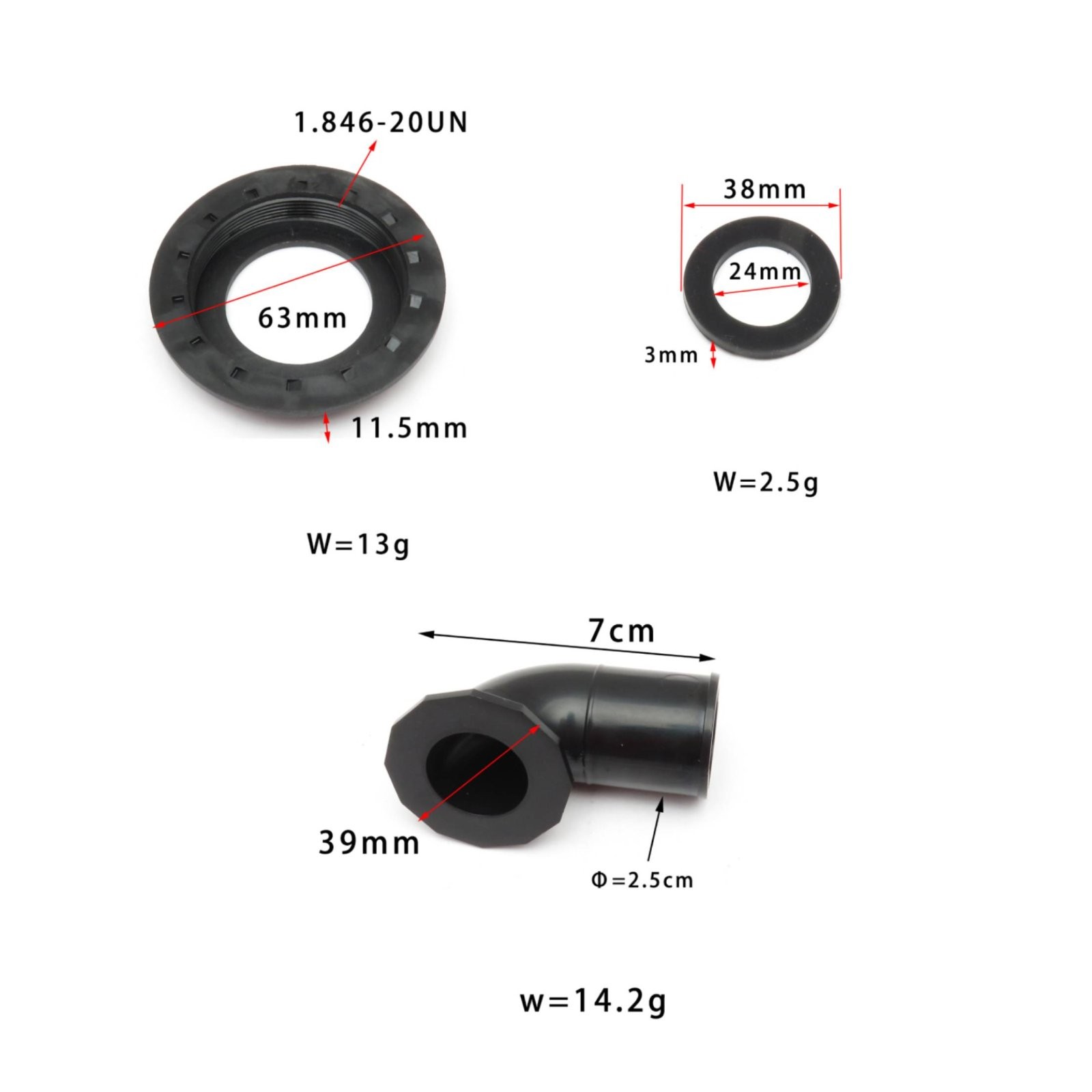 BCD Elbow Connector Diving Gear Easy to Install
