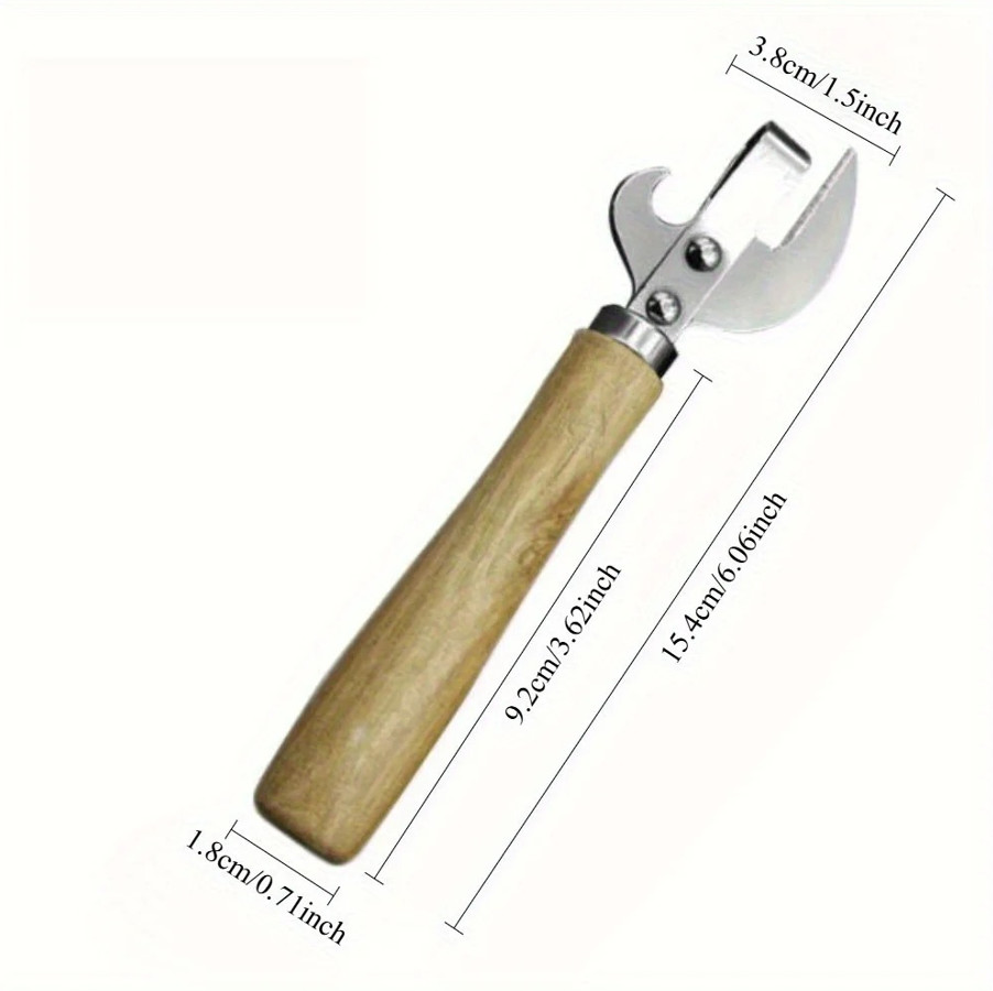 1pcs Multifunctional Stainless Steel Can and Jar Opener Kitchen Tool - NEW