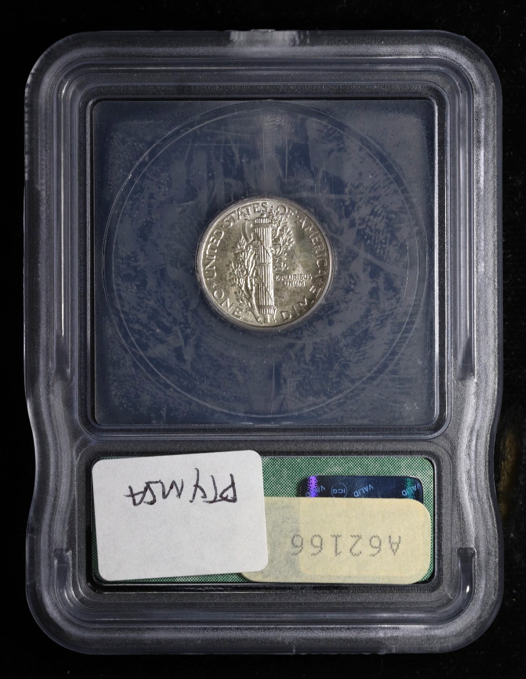 1937 Mercury Dime 10C ICG MS67 FB