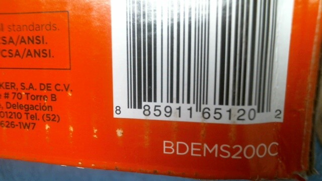 Black & Decker Mouse Detail Sander Corded (BDEMS2000) FS