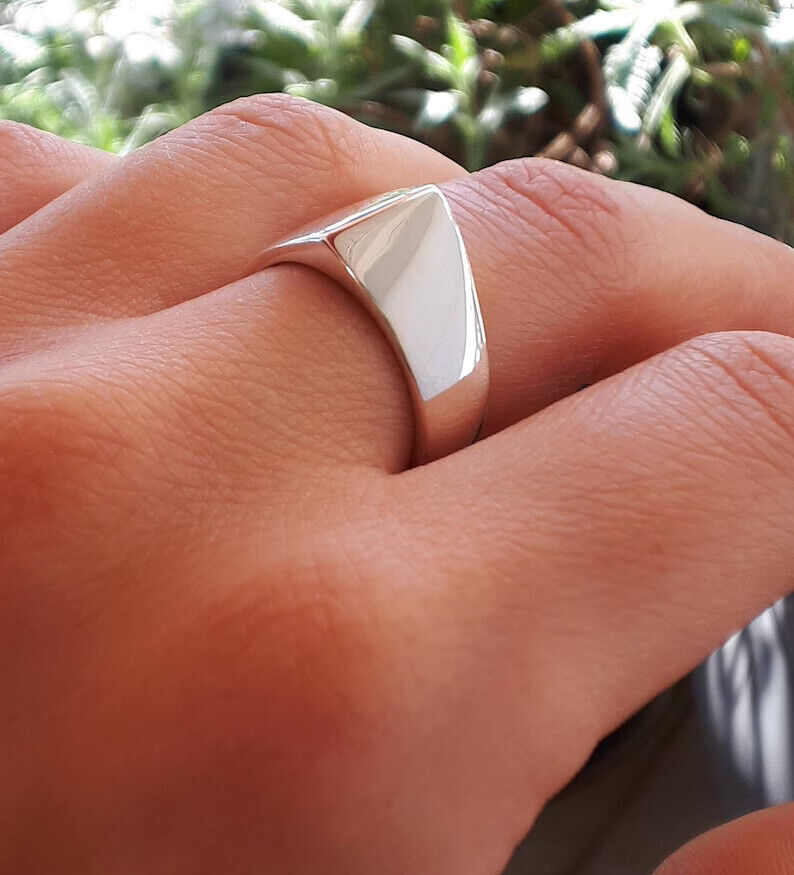 Pyramid Ring 925 Sterling Silver Band &Statement Ring Handmade Ring All size