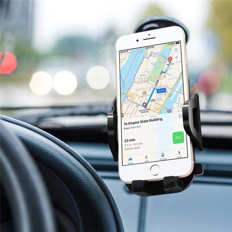 Adjustable Car Phone Holder With Suction Cup, Suitable For Phone Navigation