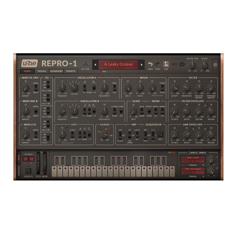 u-He Repro Vintage Analog Synth Plugin with Repro-1 and Repro-5