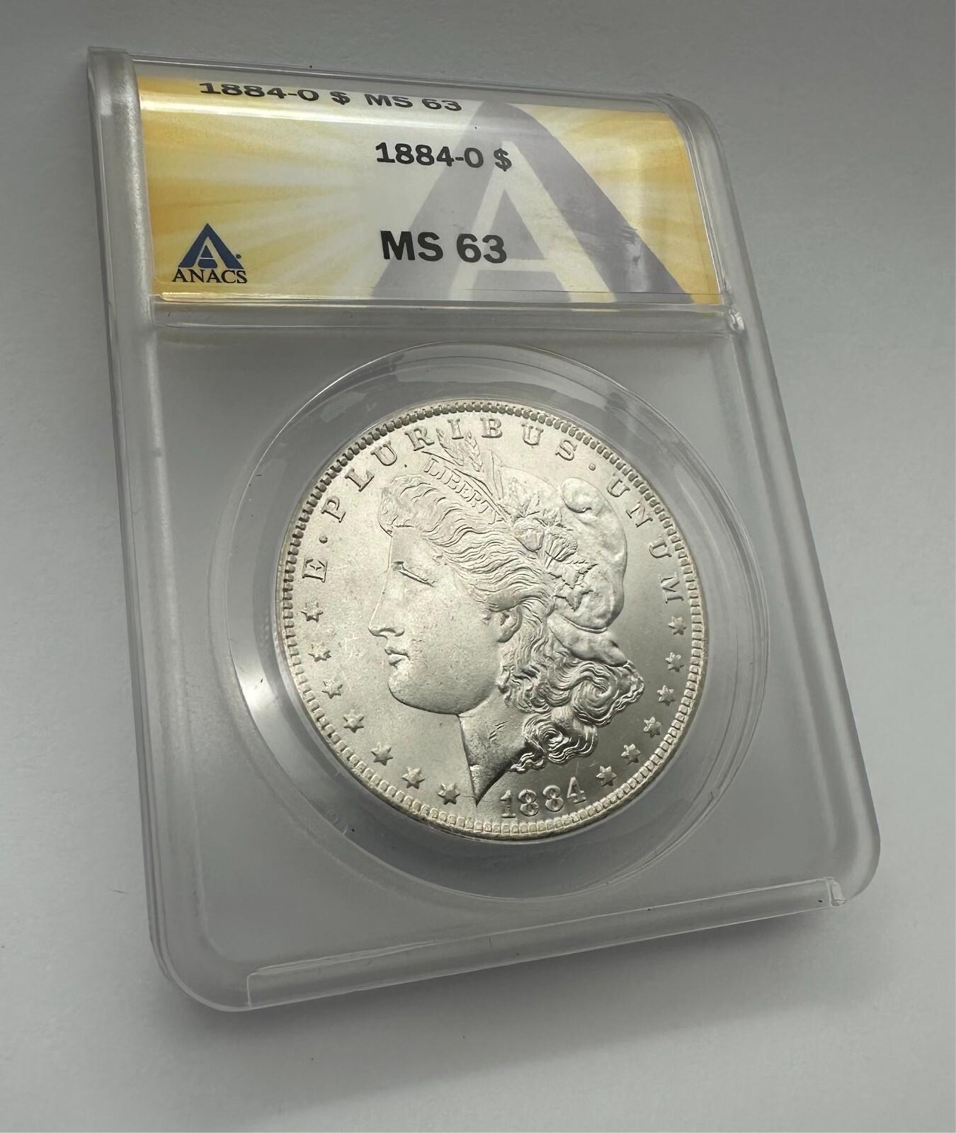 1884-O Morgan Dollar MS63 ANACS