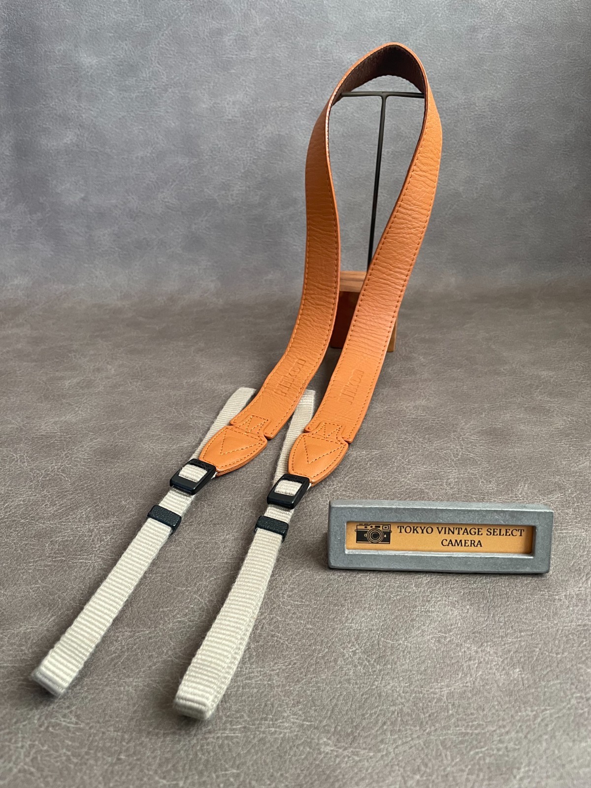 *MINT* Nikon Premium Genuine Leather Camera Neck Strap From JAPAN
