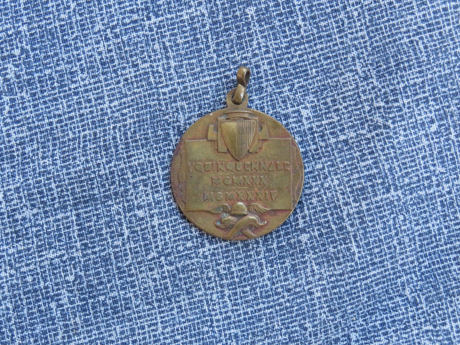 PRE-WWII ITALIAN FASCIST Medal of the Levante Fair (Fiera del Levante) VERY GOOD