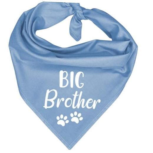 Big Brother Birthday Bandana for Dogs, Polyester, 80 * 40 | Big Brother Dog