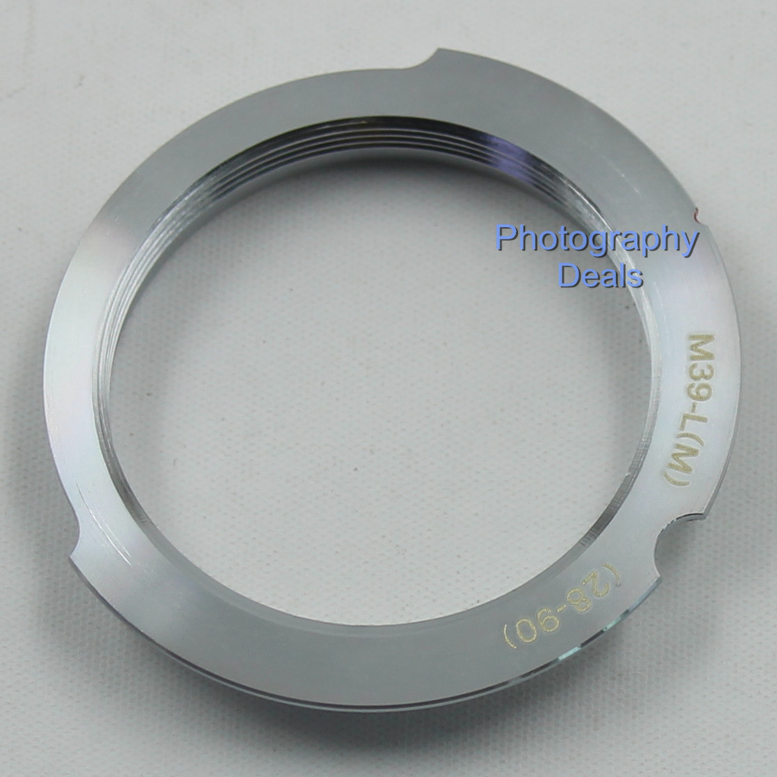 Mount Adapter For Leica L39 M39 LSM LTM 28-90 90mm Screw Lens to Leica M Camera