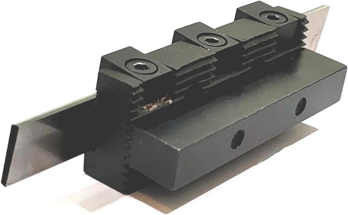 Adjustable T-Parting Cut off Tool Holder with HSS Blade for Lathe-USA Fulfilled