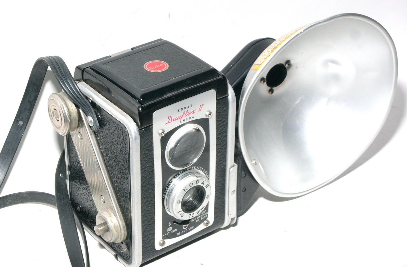 Kodak Duaflex II Camera with flash attachment