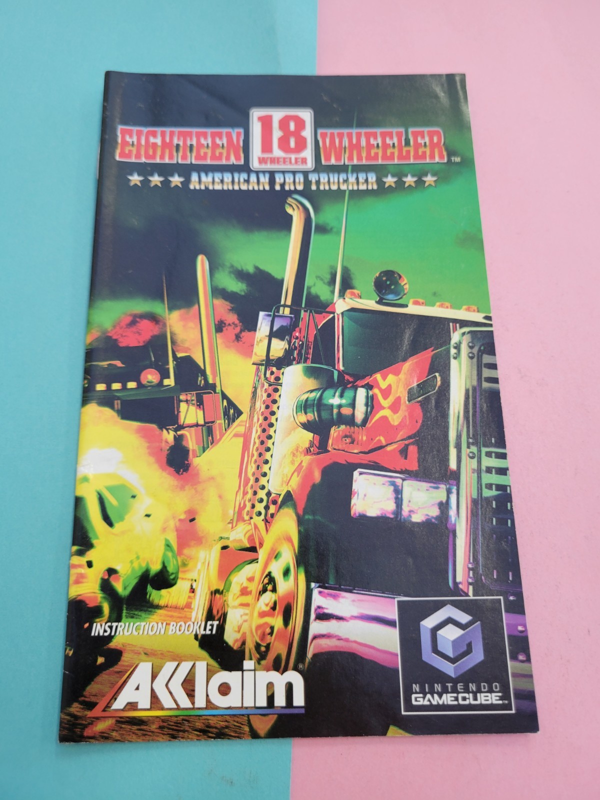 Eighteen Wheeler American Pro Trucker  PlayStation 2 PS2 Manual ONLY