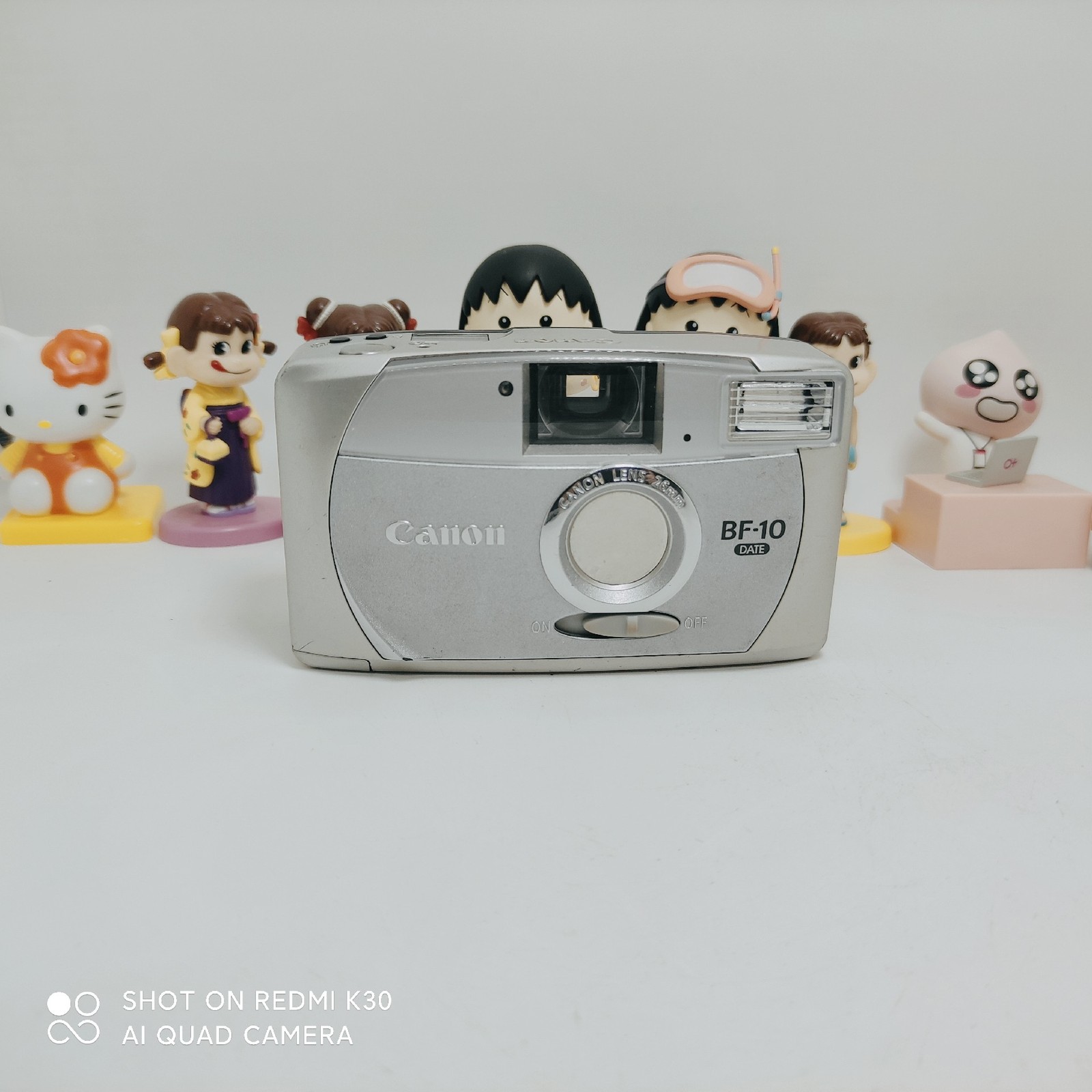 Used Canon BF10 35mm Film Camera Point Shoot Compact Vintage As Pictured 1Pc