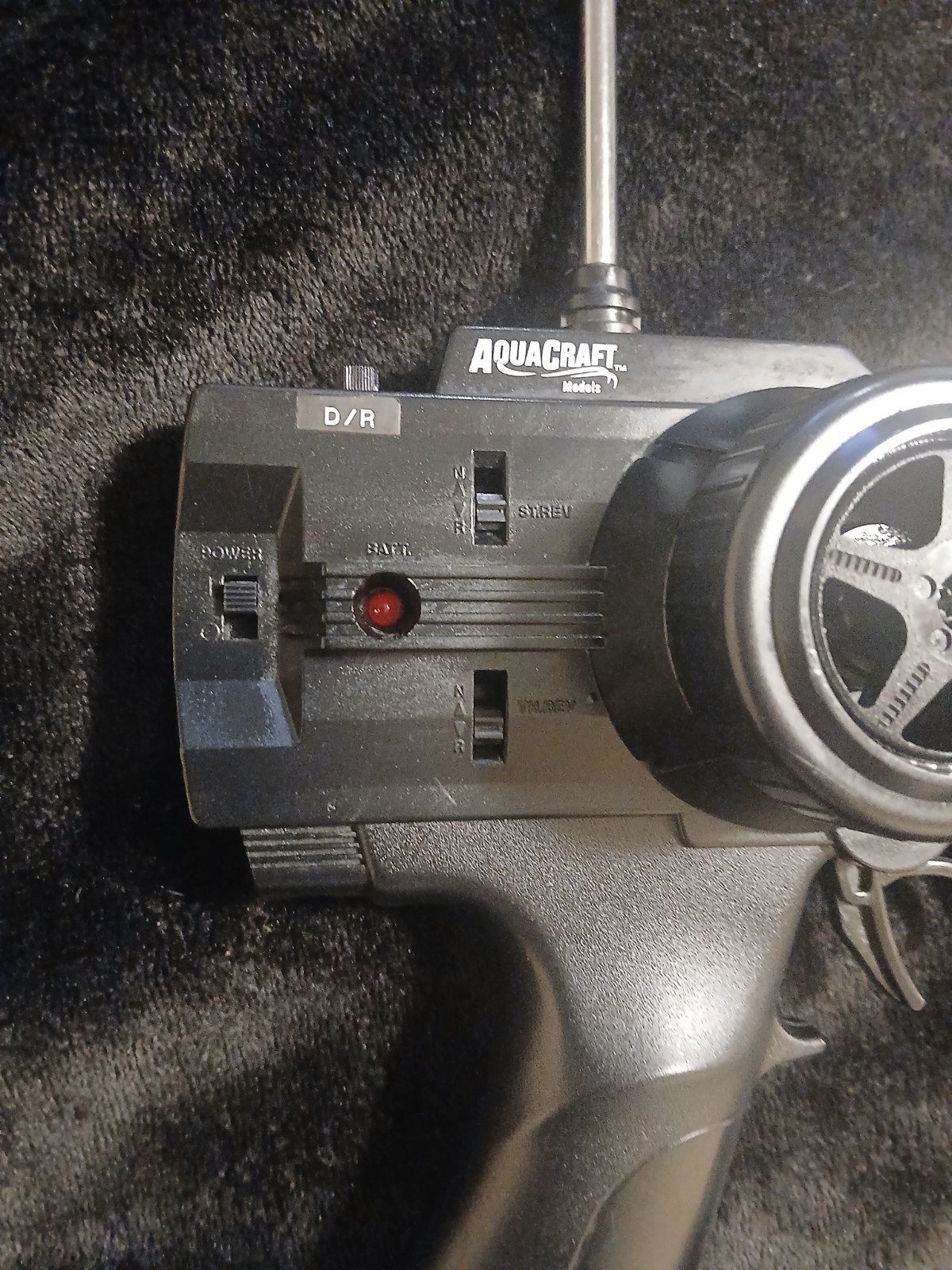 Aquacraft Models RC Transmitter Pistol Grip Controller Vintage Tested