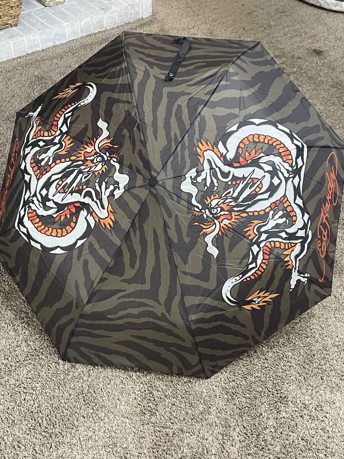 Ed Hardy Tiger Dragon Umbrella