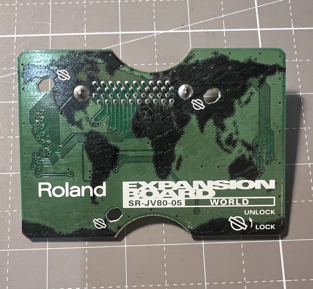 Roland SR-JV80-05 World Expansion Board SR JV80 05