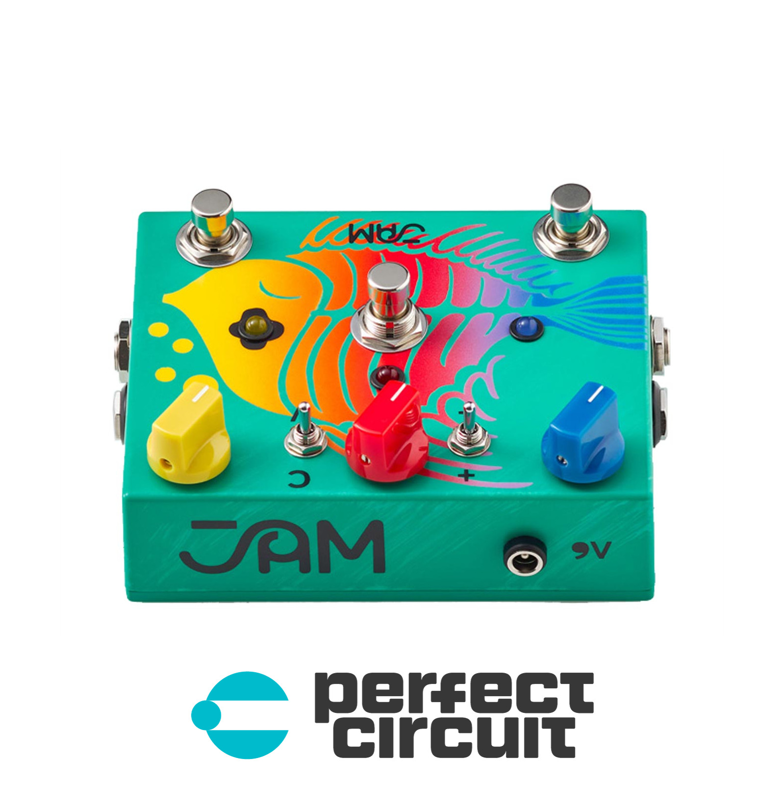 JAM Pedals Ripply Fall Chorus / Phaser Pedal EFFECTS - NEW - PERFECT CIRCUIT