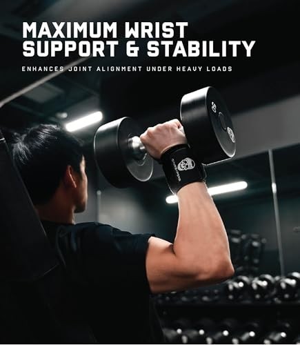 Professional Weightlifting Wrist Wraps 18" - Heavy Duty Support for Powerlifting