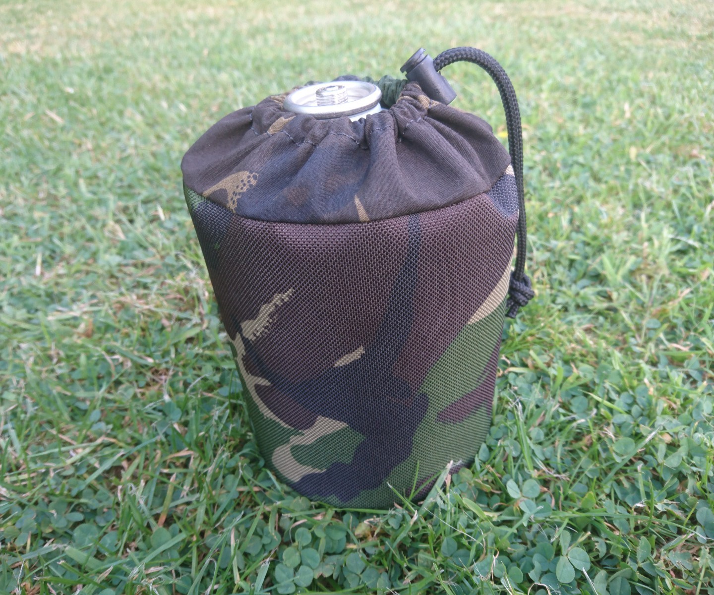 Gas canister cover carp fishing camo adwcarpcamoproducts