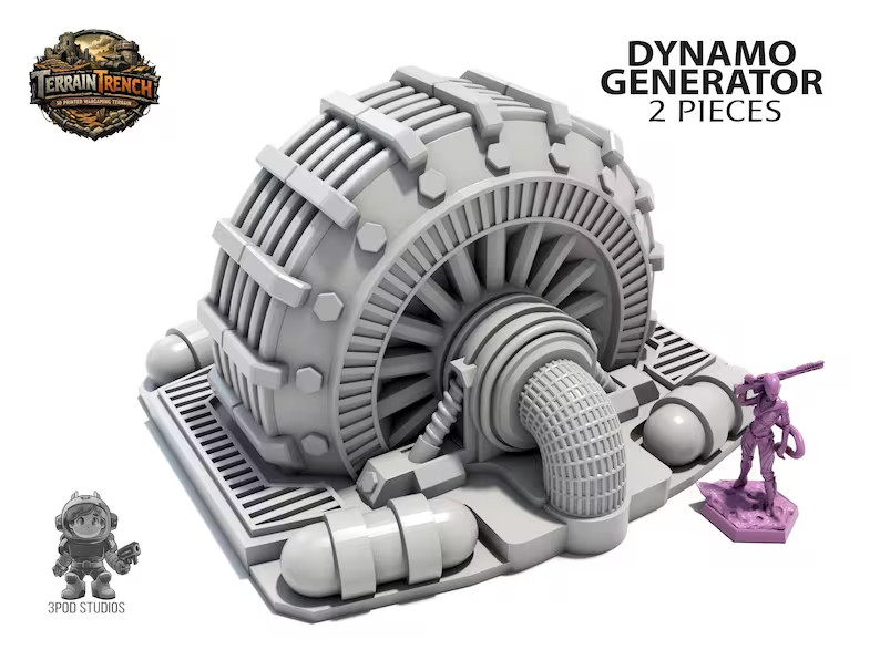 Dynamo Generator - Scenery Terrain for War Games 28mm/32mm