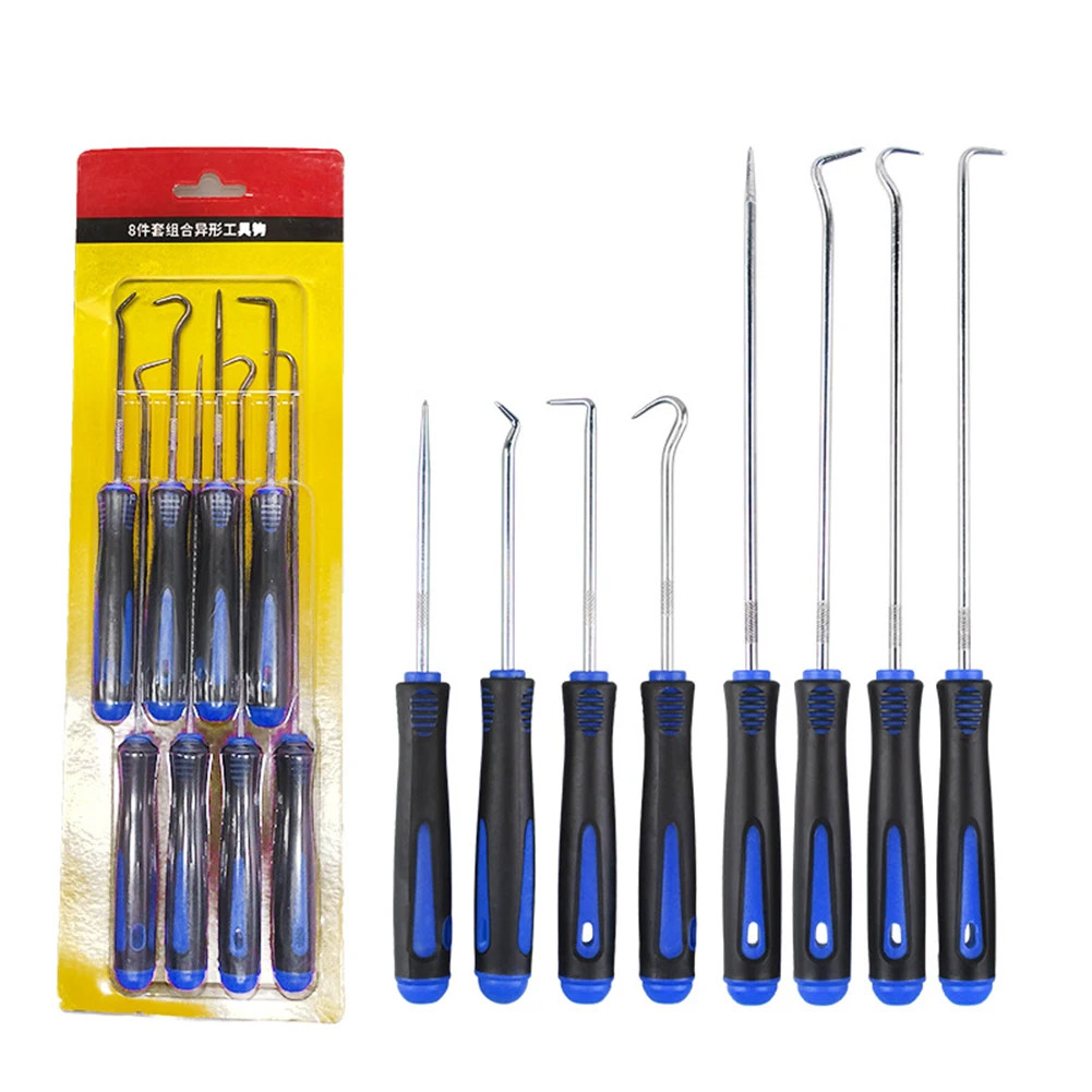 8 Pcs/set Car Hook Puller Set With  - 491011 Piece Automotive Tool Kit Car Oil S