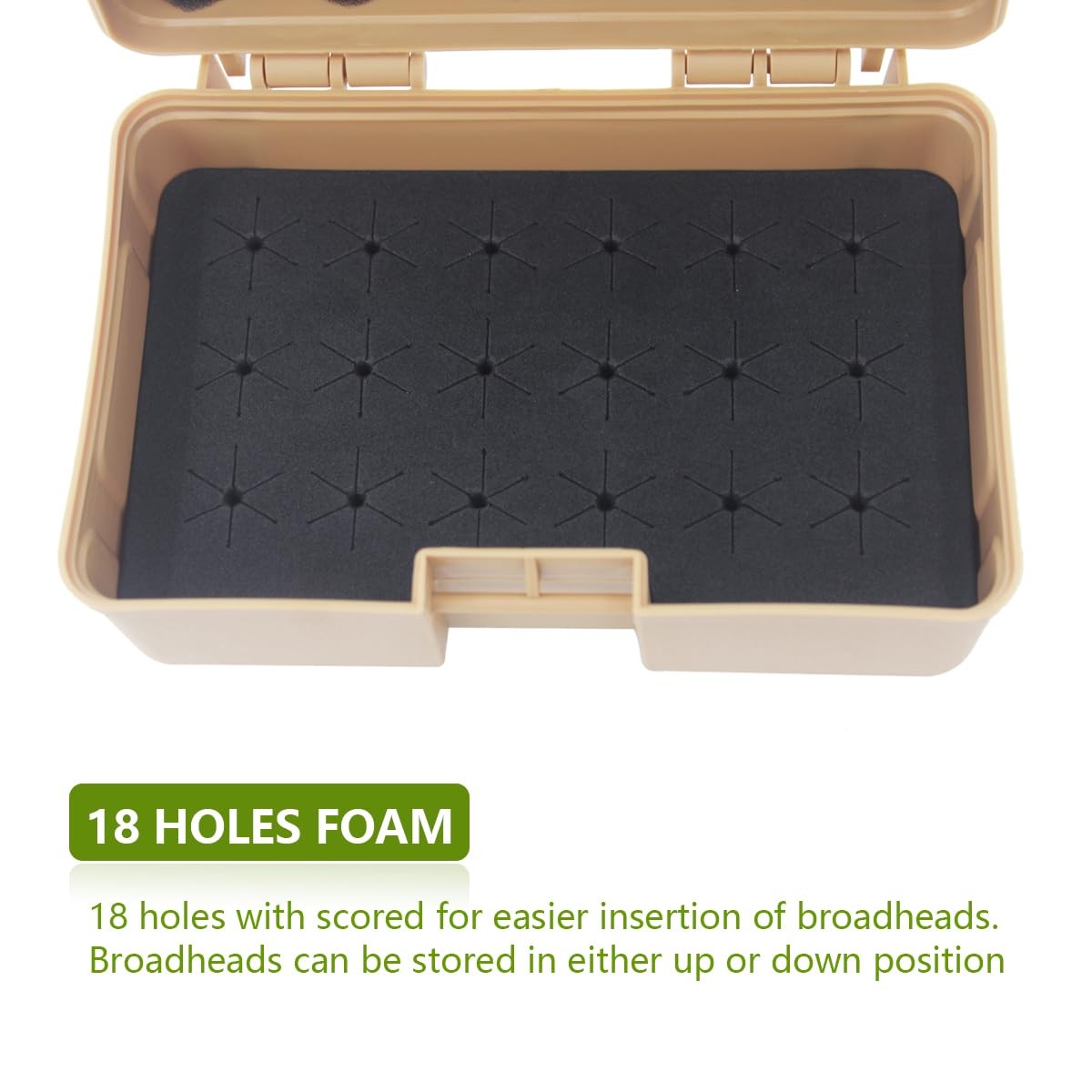 Wamlet Broadhead Box Case Brown