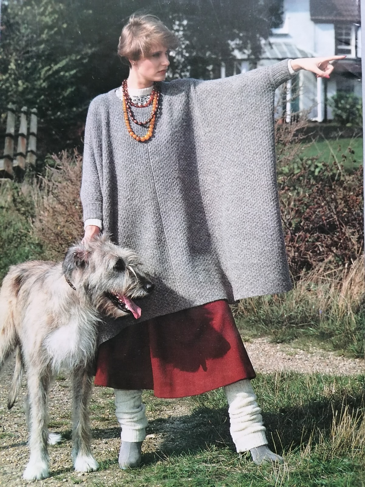 FASHION MACHINE KNITTING BOOK - ARGYLL Knitting Pattern Book 414
