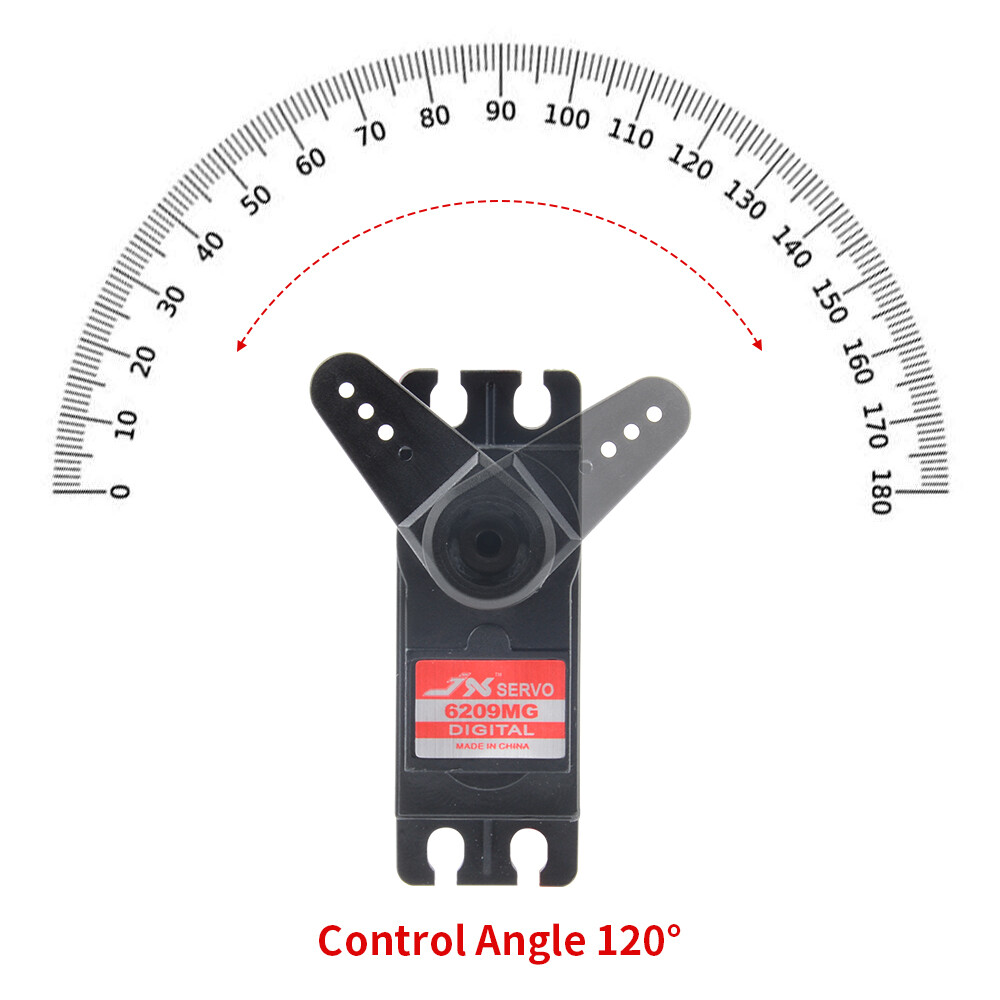 JX Servo PDI-6209MG 9KG High Precision Metal Gear Digital Standard For RC Car