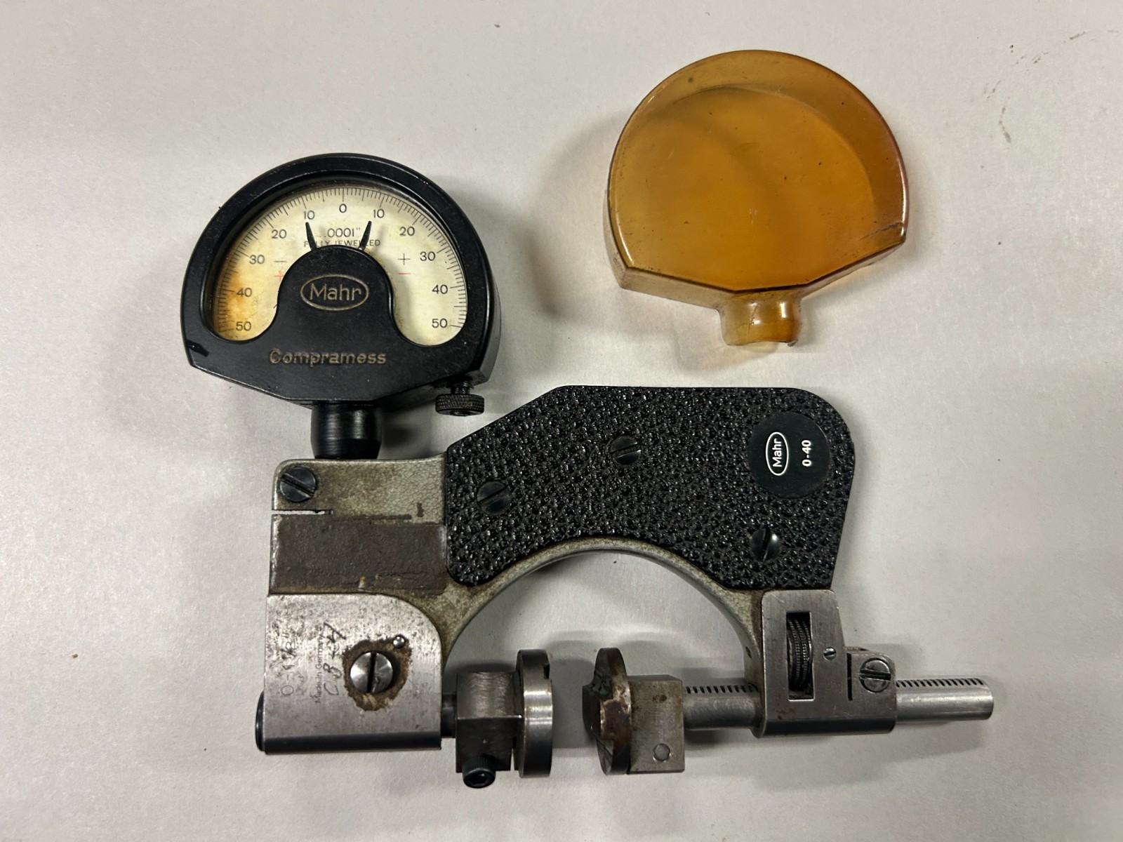 MACHINIST  TpOkCb  TOOL LATHE MILL Carl Mahr Indicating Snap Gage