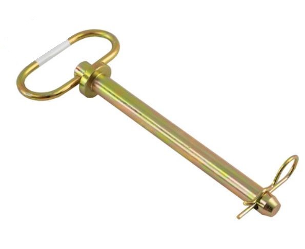 Buyers Products 66115 Yellow Zinc Plated Hitch Pin - 3/4 dia x 6-1/4"