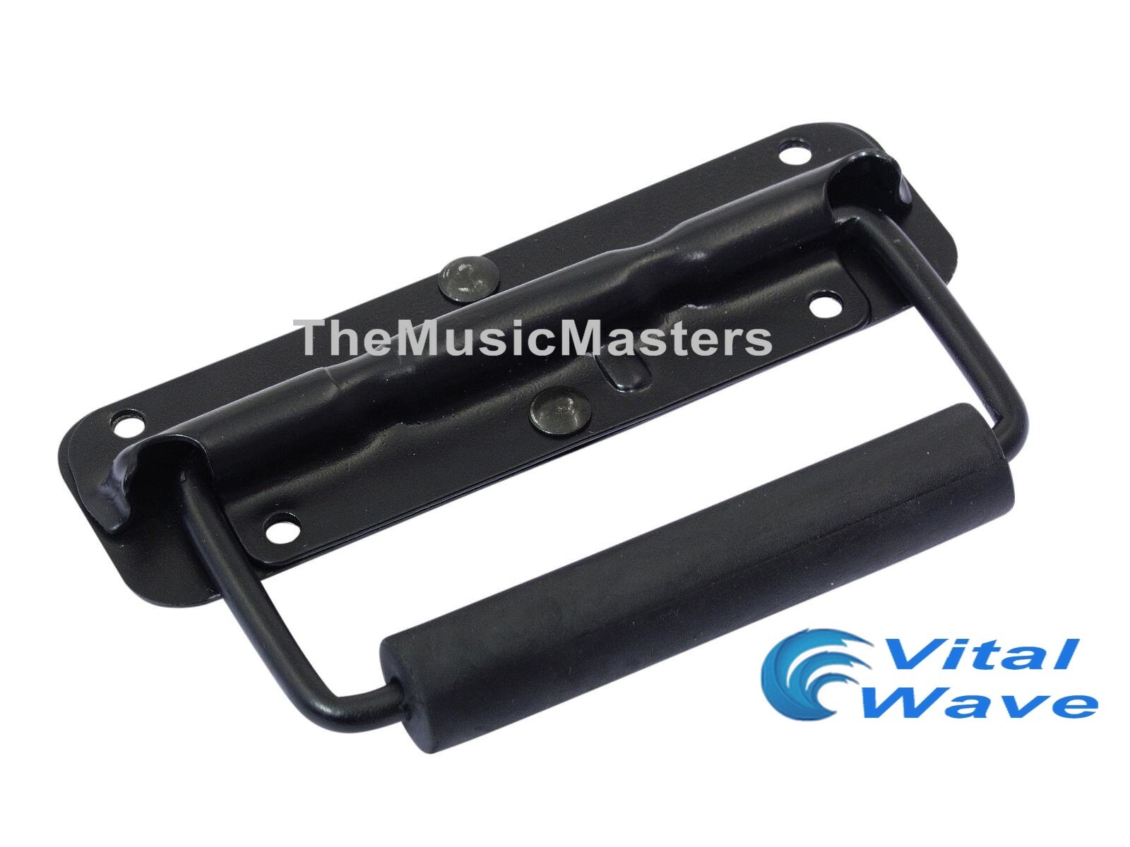 (4) Spring Surface Mount Cabinet Pocket Handles DJ Rack Case Speaker Box Handle