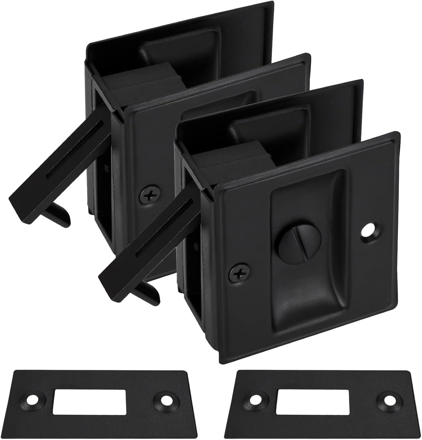 Privacy Pocket Door Lock Pull Replace Damaged or Old Sliding Door Locks Premium