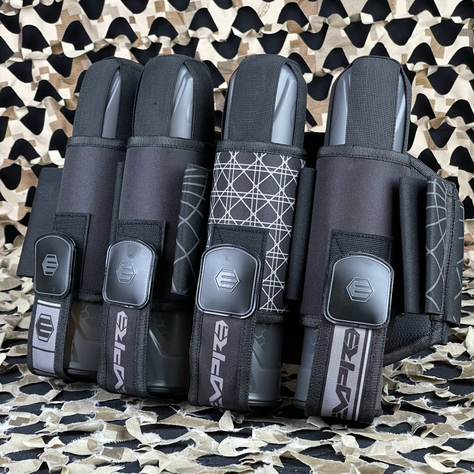 NEW Empire Compressor 4+7 Paintball Harness - Smoke