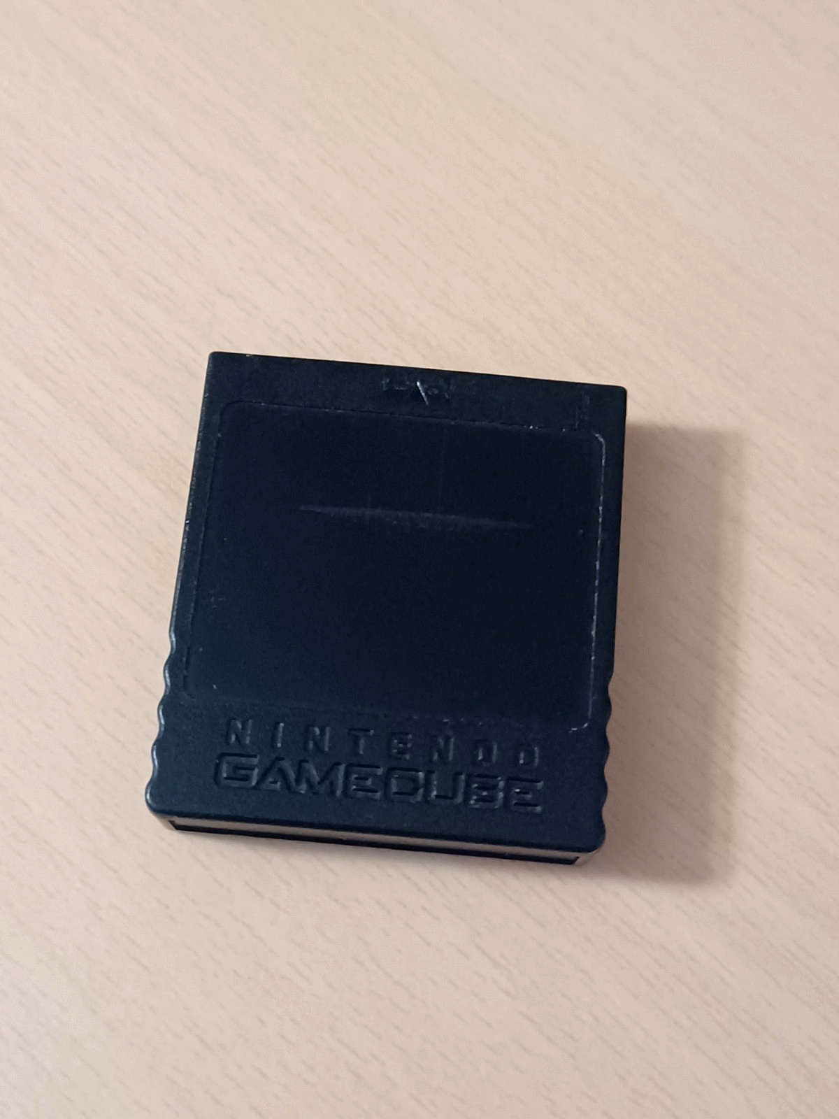 Nintendo GameCube Memory Card 251 Blocks DOL-014 OEM Black Card
