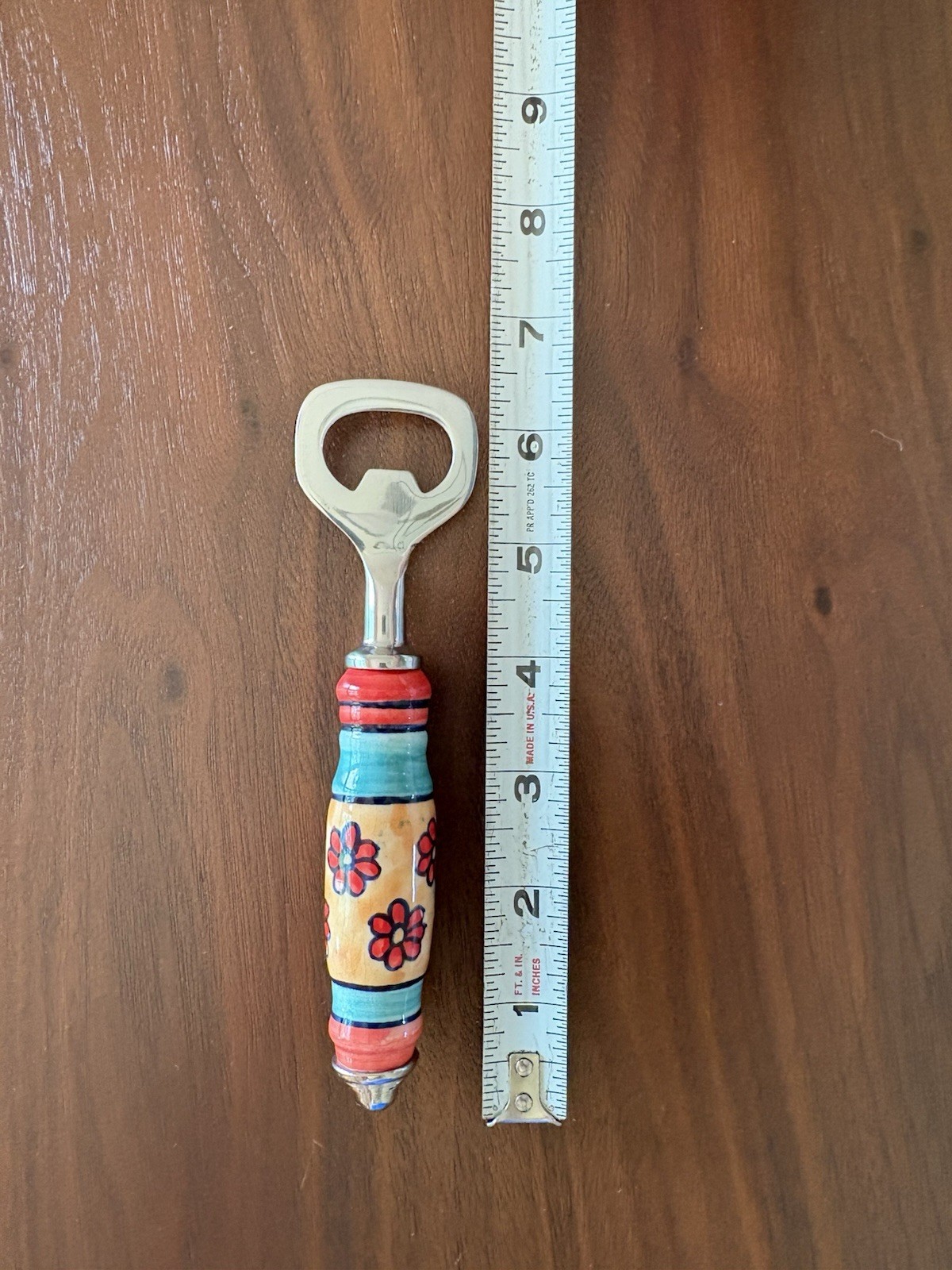 Polish pottery bottle opener